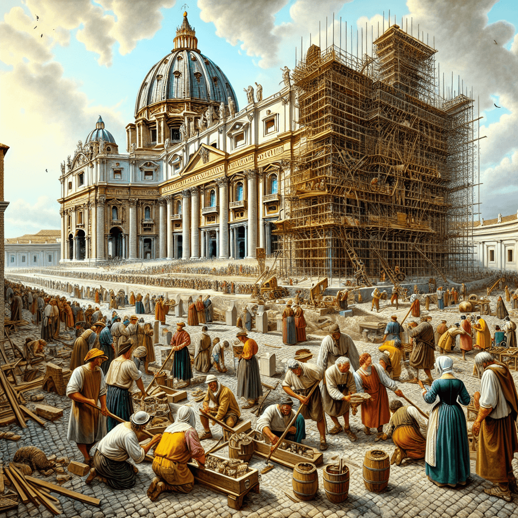 Construction of St. Peter's Basilica