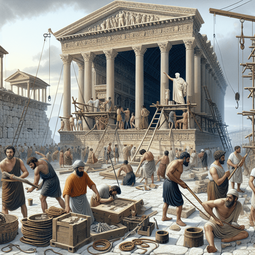 Construction of the Altar of Pergamon