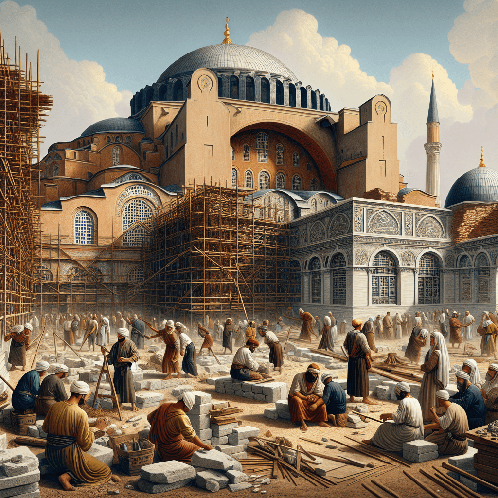 Construction of the Hagia Sophia